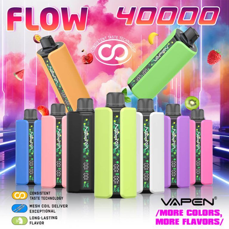 VAPEN FLOW 40000 40K Puffs Disposable Vape EU Warehouse Vaper Puff Happ Bar SS36000 Vapsolo Razz Bar Vaper Vaper Wholesale (1)