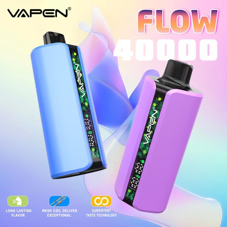VAPEN FLOW 40000 40K Puffs Disposable Vape EU Warehouse Vaper Puff Happ Bar SS36000 Vapsolo Razz Bar Vaper Vaper Wholesale (4)