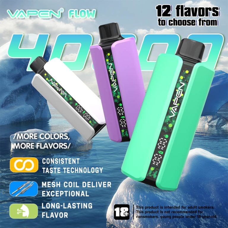 VAPEN FLOW 40000 40K Puffs Disposable Vape EU Warehouse Vaper Puff Happ Bar SS36000 Vapsolo Razz Bar Vaper Vaper Wholesale (6)