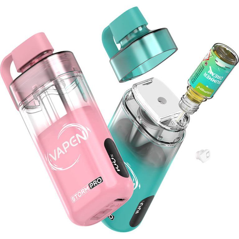 VAPEN STORM Pro Refilled 28000 Puff Open System Vape Pod TPD Compliant France Ban Free e Cigarette Smart Display JNR Falcon X Plus Vaper EU Warehouse