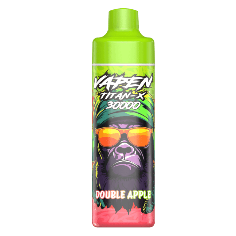 VAPEN TITAN-X 30K Puffs Refillable Disposable Vape Double Apple