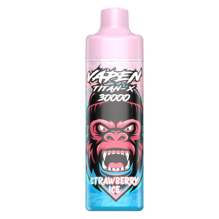 VAPEN TITAN-X 30K Puffs Refillable Disposable Vape Strawberry Ice